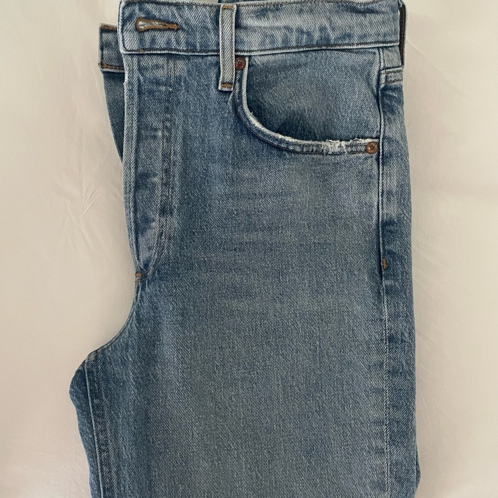 Agolde Riley Ankle Crop Jeans - Picture 5 of 11